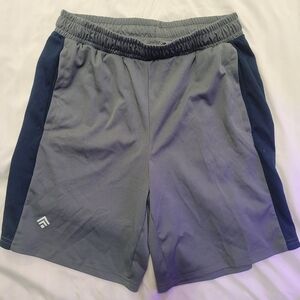 Men's Gray Athletic Shorts - Comfortable Performance Shorts